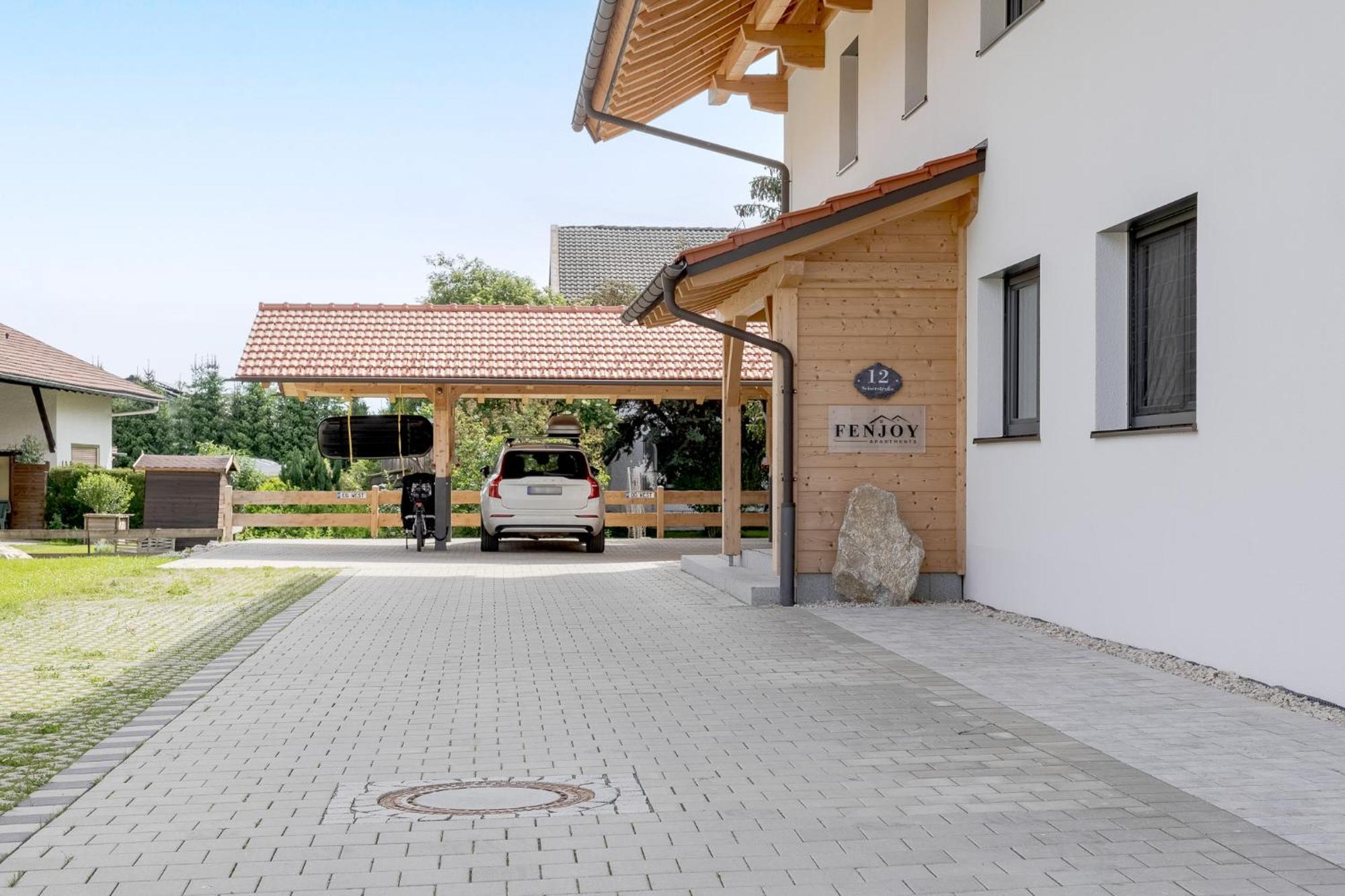 Fenjoy: Ferienapartment Mit Bergblick / Balkon / Bbq แบร์เนา อัม คีมเซ ภายนอก รูปภาพ